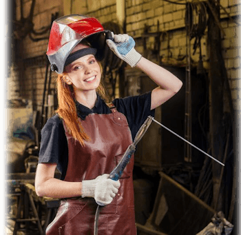 Welding Woman 01