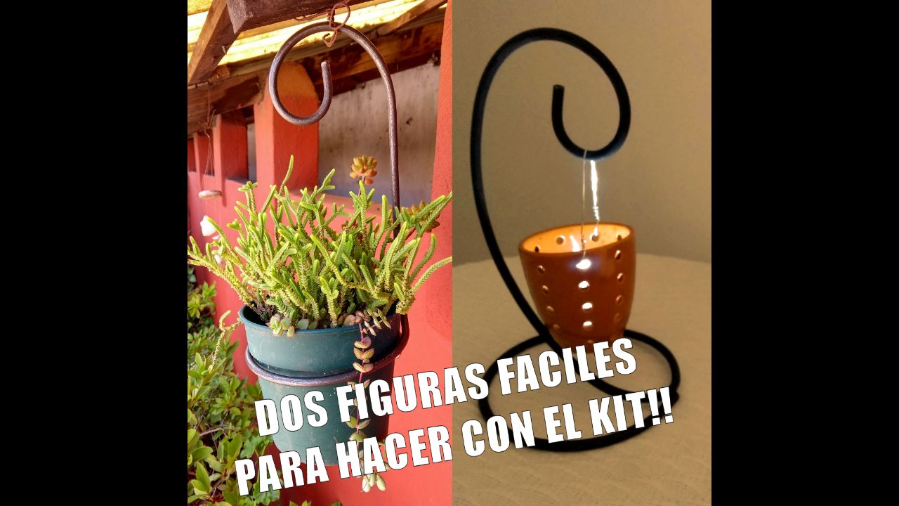 Video de dos figuras realizadas con el Kit de Herrería Gran Tótem